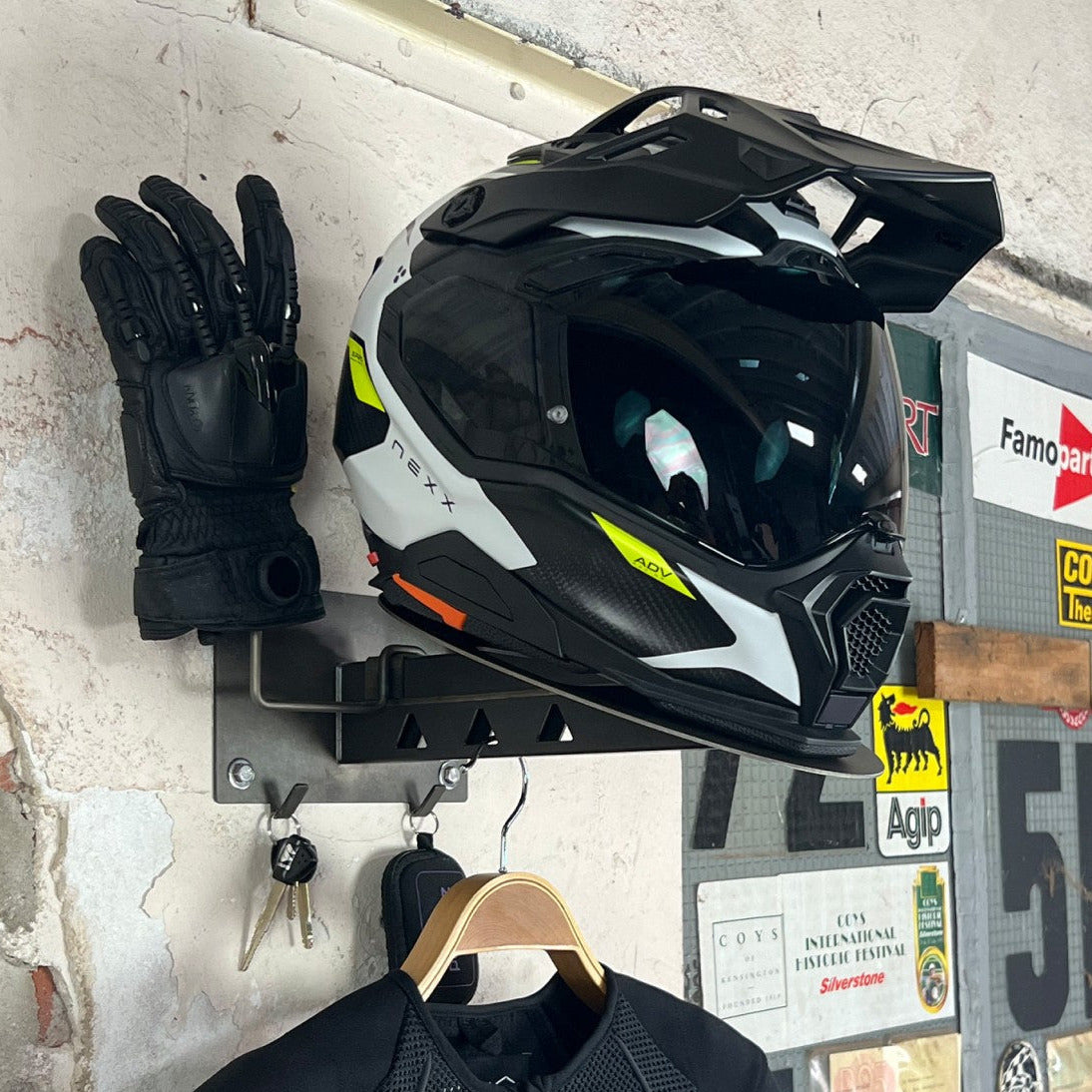 Gray Steel X7 Wall Mount